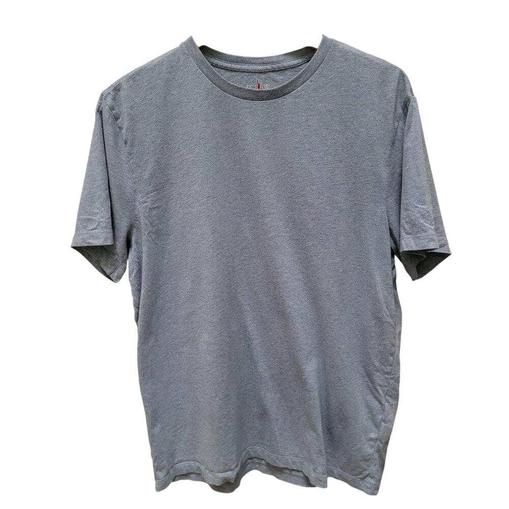 J.Crew Broken-In Relaxed Fit T-Shirt M Heathered Blue Cotton